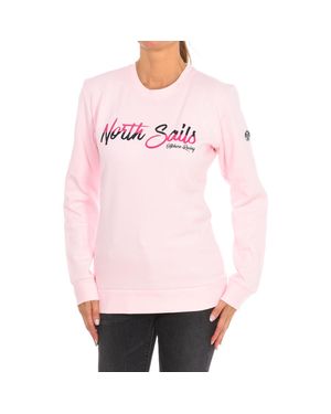 North Sails Langärmeliges Sweatshirt Mit Rundhalsausschnitt 9024250 - Pink