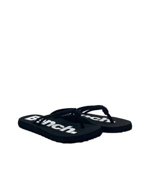 Bench Invisia Frauen Schwarze Flip Flops - Blau