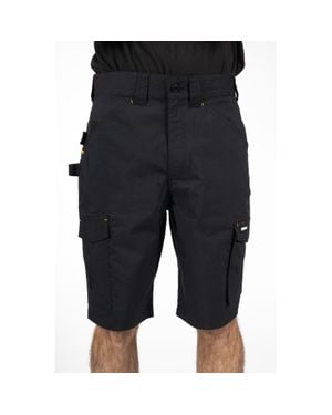 Caterpillar Nexus Stretch Baumwoll-Arbeitsshorts Für Herren - Schwarz