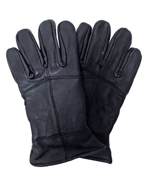 THMO Herren Thinsulate Lederhandschuhe - Blau