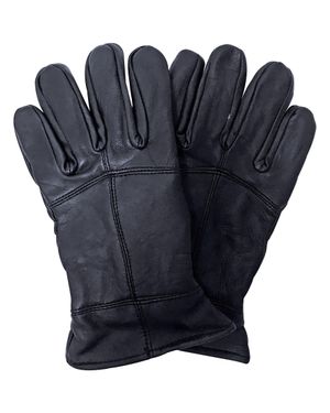 THMO Herren Thinsulate Lederhandschuhe - Blau