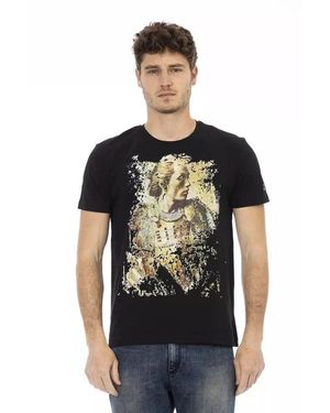 TRUSSARDI ACTION T-Shirt Mit Samurai-Krieger-Graphic - Schwarz