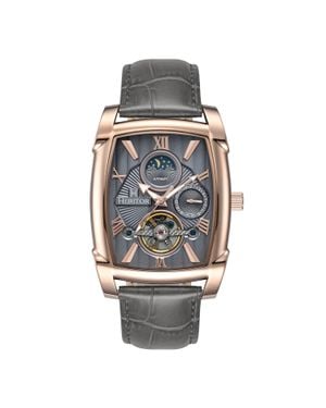 Heritor Heritor Automatikuhr Valentin Mit Lederarmband Und Datum - Mettallic