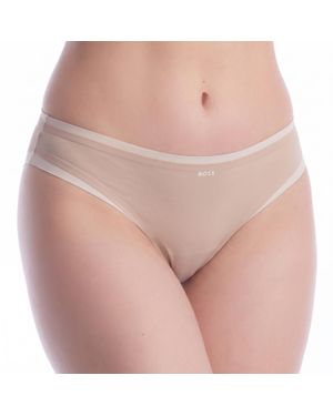 BOSS Mikrofaser Hipster Damenunterhosen 50556256 - Braun