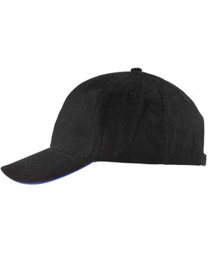 Sol's Buffalo Baseballkappe /Royalblau) - Schwarz