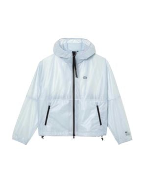 Lacoste Windjacke Für Damen, Transparent - Blau