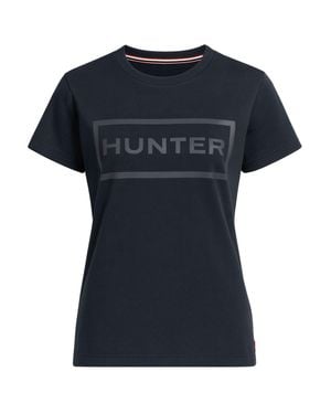 HUNTER Original Damen T-Shirt - Blau