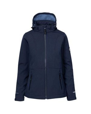 DLX Trespass Damen/Damen Christine Softshell Jacke Marl) - Blau
