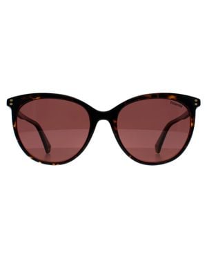 Polaroid Pld 6231/S 086 Kl Havanna Violett Polarisierte Sonnenbrille - Braun