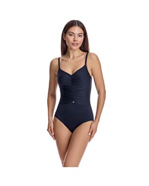 Ory Badeanzug Mit V-Ausschnitt Und Cups W251376 Damen - Blau