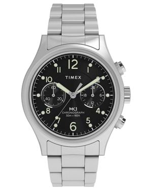 Timex Military Mk1 Herren Armbanduhr Tw2Y71000 - Mettallic