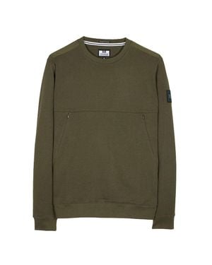 Weekend Offender Wochenendtäter Asmara Herren Dunkelgrüner Pullover