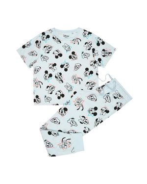 Character Disney Damen Pyjama-Set - Weiß