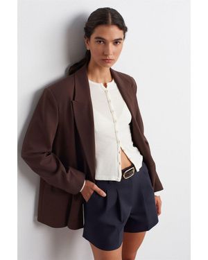 Dilvin Rippstrick-Cardigan Mit Knopfleiste - Mehrfarbig