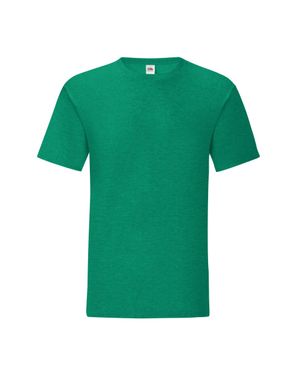 Fruit Of The Loom "Iconic 150" T-Shirt Für Herren (Heidekraut- - Grün