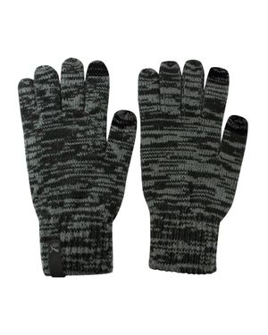 PUMA Knit Touchscreen Graue Handschuhe - Schwarz