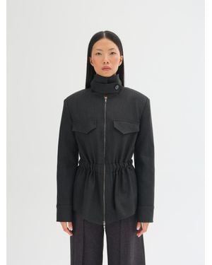 Sélone Studio Toren Utility Jacket - Black