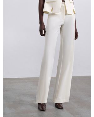 SÉLONE Lora Tailored Trousers - White