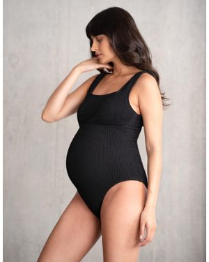 Seraphine Super-Stretch Maternity Swimsuit - Blue