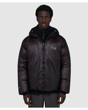 Purple Mountain Observatory Shield Puffer Jacket (Chocolate - Black