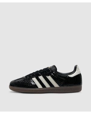 adidas Samba Og Sequin Trainer (Core/Off/Gum5 - Black