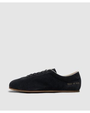 Common Projects Suede Driving Sneaker (Dark - Black