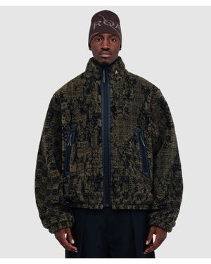 ROA Ewe Furry Jacket - Black