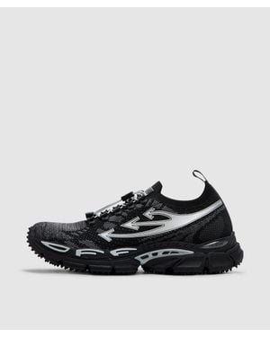 Off-White c/o Virgil Abloh Be Right Back Knit Sneaker - Black