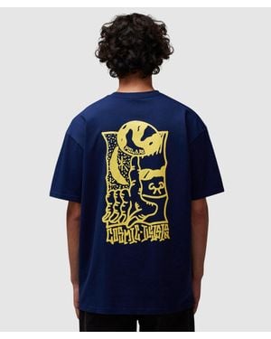 POLAR SKATE Cosmic T-Shirt (Dark - Blue