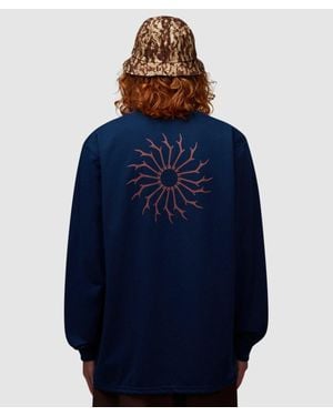 South2 West8 Round Pocket T-Shirt - Blue