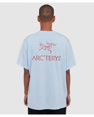 Arc'teryx Kragg Sl Bird Word T-Shirt (Alpine/Stone - Blue