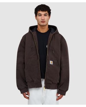 Carhartt Og Active Jacket (Tobacco Stone Canvas - Black