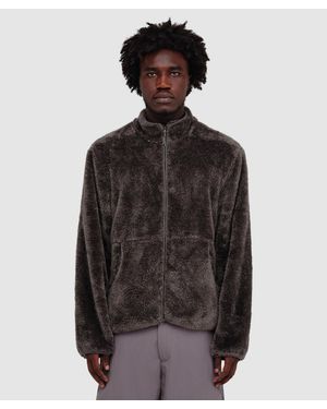 Hiking Patrol Adapt Plush Fleece Jacket (Dk Taupe - Black