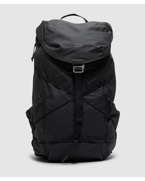 Elliker Wharfe Flap Over Backpack - Black