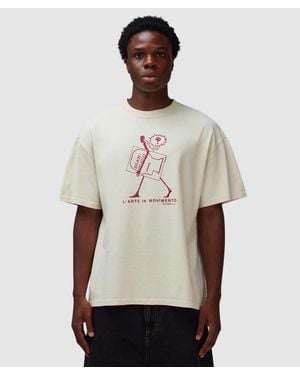 Brain Dead Movimento T-Shirt - Natural