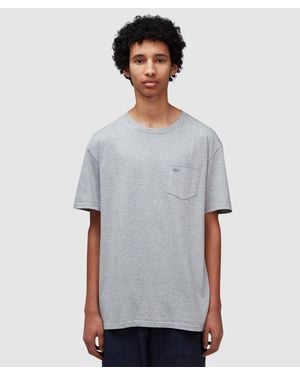 Noah Core Logo Pocket T-Shirt (Heather - Gray