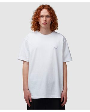 Dime Classic Small Logo T-Shirt - White