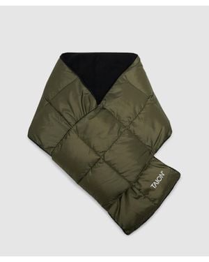 Taion Basic Down Scarf (D - Green