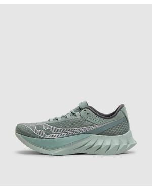 Saucony Endorphin Pro 4 Trainer (Iceberg/ Carbon - Green