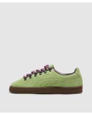 PUMA Suede Hike Sneaker (Wild Fern-Gum - Green