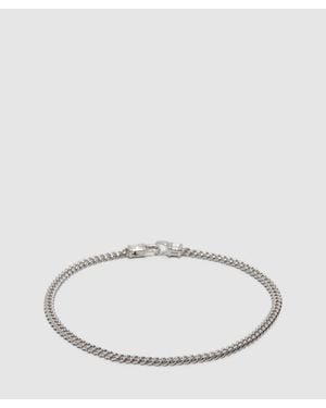 Tom Wood Curb Bracelet - White