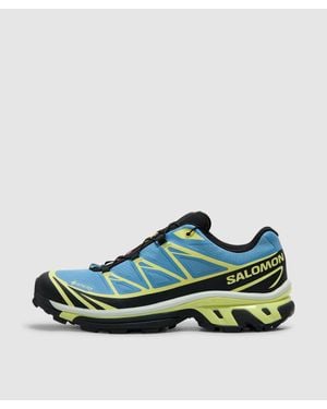 Salomon Lab Xt-6 Gore-Tex Trainer (Niagara/Sunny Lime - Green