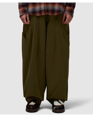 FRIZMWORKS Fold Fatigue Wide Pant - Green