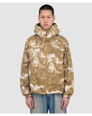 Beams Plus Tech Zip Hooded Jacket (Coyote - Natural
