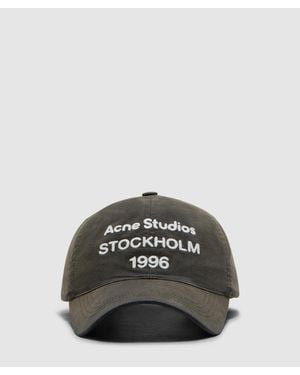 Acne Studios Carliy 1996 Cap (Faded - Black