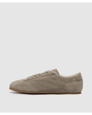 Common Projects Suede Driving Sneaker (Warm - Gray