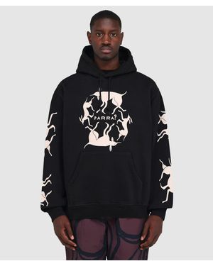 Parra Non Grand Cafe Hoodie - Black