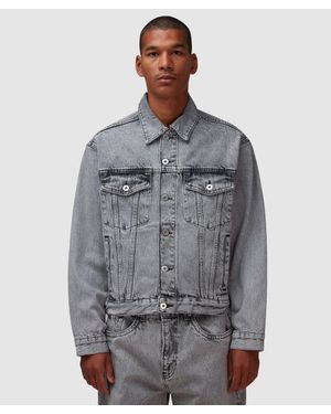 MKI Miyuki-Zoku Denim Trucker Jacket (Washed - Grey