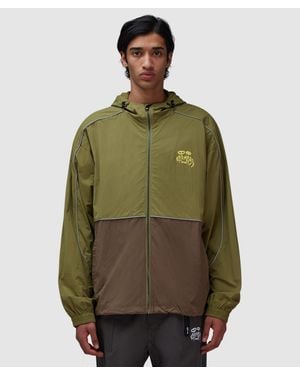 KARMA8A Piping Windbreaker - Green