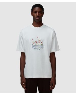 Drole de Monsieur Cocktails T-Shirt (Off - White
